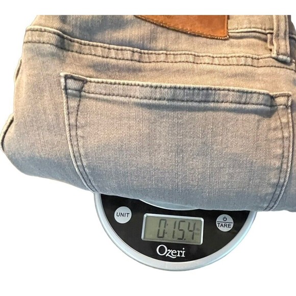 J Crew womens toothpick jeans gray size 29 stretch Mid rise‎ Skinny - Picture 14 of 14